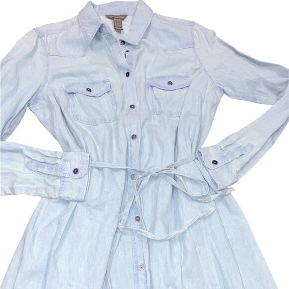 Bit & Bridle chambray shirt dress new with tags size small - Picture 1 of 9